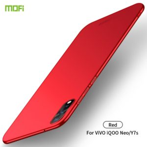 MOFI Frosted PC Ultra-thin Hard Case for Vivo Y7S / IQOO Neo(Red) (MOFI) (OEM)
