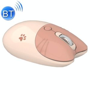 M3 3 Keys Cute Silent Laptop Wireless Mouse, Spec: Bluetooth Wireless Version (Milk Tea) (OEM)