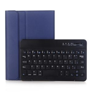 A290 For Galaxy Tab A 8.0 T290 / T295 (2019) Detachable Bluetooth Keyboard Leather Tablet Case with Stand Function(Blue) (OEM)