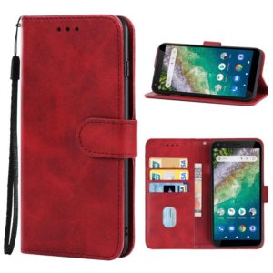 For Nokia C01 Plus Leather Phone Case(Red) (OEM)