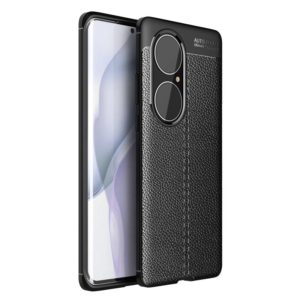 For Huawei P50 Pro Litchi Texture TPU Shockproof Case(Black) (OEM)