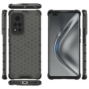 For Honor View40 Shockproof Honeycomb PC + TPU Case(Black) (OEM)