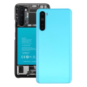 For OnePlus Nord Battery Back Cover with Camera Lens Cover (Blue) (OEM)
