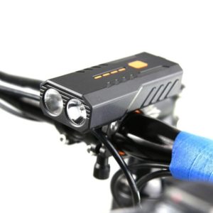 USB Rechargeable Bicycle Front Light Bike FlashLight (White Light) (OEM)