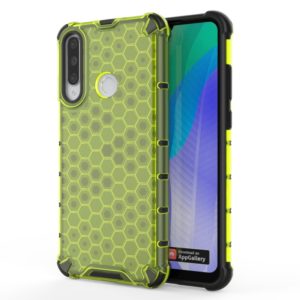 For Huawei Y6P Shockproof Honeycomb PC + TPU Case(Green) (OEM)
