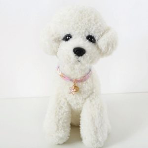 Adjustable Cat Dog Rabbit Safety Buckle Collar Pet Accessories, Size:S 17-32cm, Style:Star(Pink) (OEM)