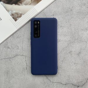 For Huawei Nova 7 Pro Shockproof Frosted TPU Protective Case(Dark Blue) (OEM)