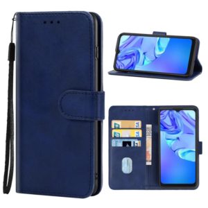 Leather Phone Case For TCL 305 / 30 SE / 306 & Sharp Aquos V6 / V6 Plus(Blue) (OEM)