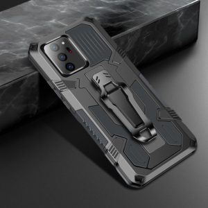 For Samsung Galaxy Note20 Machine Armor Warrior Shockproof PC + TPU Protective Case(Space Gray) (OEM)