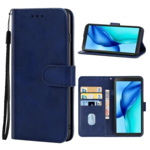 Leather Phone Case For Blackview BV6300 Pro / BV6300(Blue) (OEM)