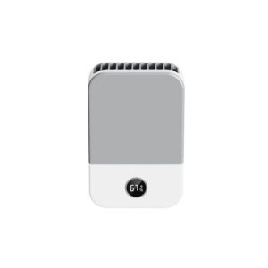 DQ205 Summer Mini Hanging Neck Fan USB Portable Student Silent High Wind Bladeless Fan(White) (OEM)