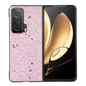 For Honor Magic V Glitter PU Leather Phone Case(Gold Powder) (OEM)