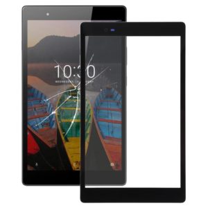 Front Screen Outer Glass Lens for Lenovo Tab3 8 Plus TB-8703F TB-8703X (Black) (OEM)