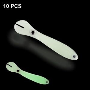 10 PCS Luya Bait Loach Bionic Bait Fishing Supplies, Specification: 2G / 6.7cm(Luminous) (OEM)