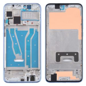 Front Housing LCD Frame Bezel Plate with Side Keys for Huawei Y9 (2019)(Silver) (OEM)