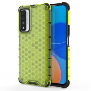 For Honor Play 5T Pro Shockproof Honeycomb PC + TPU Protective Case(Green) (OEM)