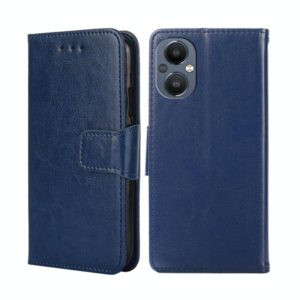 For OnePlus Nord N20 5G Crystal Texture Leather Phone Case(Royal Blue) (OEM)