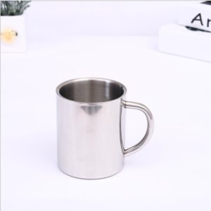 Double Wall Stainless Steel Coffee Mug Portable Termo Cup Travel Tumbler Coffee Jug Milk Tea Beer Cups Double Office Water Mugs(280ML) (OEM)