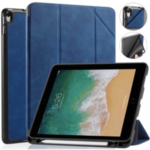 For iPad Pro 10.5 inch DG.MING See Series Horizontal Flip Leather Case with Holder & Pen Holder(Blue) (DG.MING) (OEM)