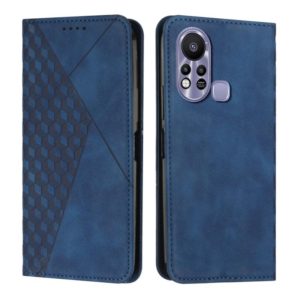 For Infinix Hot 11S Diamond Splicing Skin Feel Magnetic Leather Phone Case(Blue) (OEM)