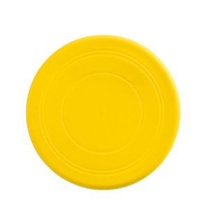Pet Toy Flying Disc Pet Interactive Training Floating Water Bite-Resistant Soft Flying Disc(Yellow) (OEM)