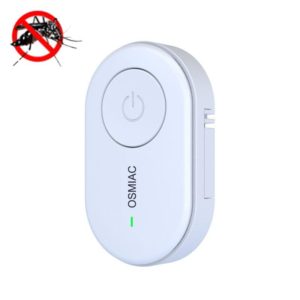 TS-07-08 Outdoor Portable Ultrasonic Children Mosquito Repellent Buckle(White) (OEM)