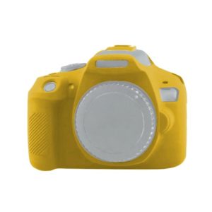 Soft Silicone Protective Case for Canon EOS 2000D (Yellow) (OEM)