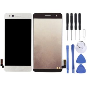 TFT LCD Screen for LG K8 2017 US215 M210 M200N with Digitizer Full Assembly (Silver) (OEM)