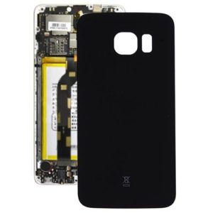 For Galaxy S6 Edge / G925 Original Battery Back Cover (Black) (OEM)