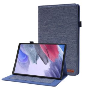 For Lenovo M10 Plus 10.3 inch TB-X606 / TB-X606F Horizontal Flip TPU + Fabric PU Leather Tablet Case(Dark Blue) (OEM)