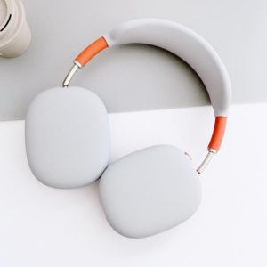 3 in 1 Headset Silicone Protective Case for AirPods Max(White) (OEM)