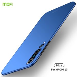 For Xiaomi Mi 10 MOFI Frosted PC Ultra-thin Hard Case(Blue) (MOFI) (OEM)