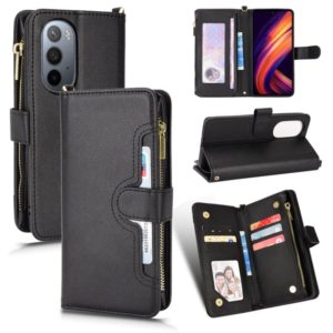For Motorola Edge 30/Edge 30 Pro/Edge+ 2022 Litchi Texture Zipper Leather Phone Case(Black) (OEM)