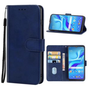 Leather Phone Case For TCL Bremen 5G / 20AX 5G / 20R 5G(Blue) (OEM)