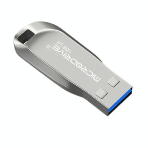 MicroDrive 128GB USB 3.0 Fashion High Speed Metal Rotating U Disk (Grey) (MicroDrive) (OEM)