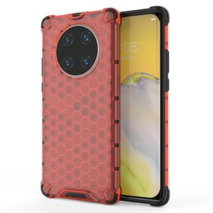 For Huawei Mate 40 Pro+ Shockproof Honeycomb PC + TPU Protective Case(Red) (OEM)