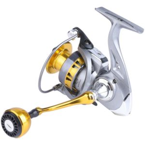 Metal Spinning Wheel Fishing Reel Casting Sea Rod Wheel, Style: YK SE1000 (Half Metal Ball Grip) (OEM)