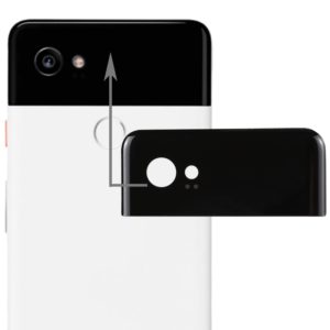 Google Pixel 2 XL Back Cover Top Glass Lens Cover (OEM)