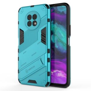 For Honor X20 Punk Armor 2 in 1 PC + TPU Shockproof Case with Invisible Holder(Blue) (OEM)