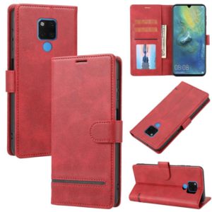 For Huawei Mate 20 Classic Wallet Flip Leather Phone Case(Red) (OEM)