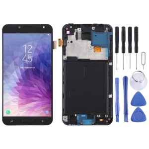 TFT LCD Screen for Galaxy J4 J400F/DS Digitizer Full Assembly with Frame (Black) (OEM)