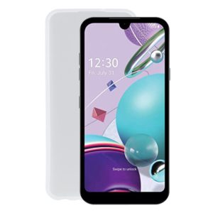 TPU Phone Case For LG K31(Transparent White) (OEM)
