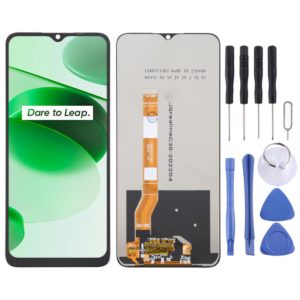 LCD Screen and Digitizer Full Assembly For OPPO Realme C35 (OEM)