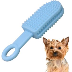 TPR Dog Toy Molar Stick Bite-Resistant Cleaning Teeth Dog Chewing Interactive Anti-Boring Toy(Blue) (OEM)
