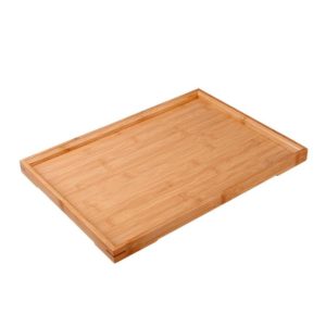 Bamboo Right Angle Tea Tray Tea Table, Size: 44x32cm (OEM)