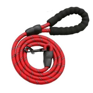 Pet Supplies Reflective Dog Pull Rope, Size: Long 200cm Thick 1.2cm(Red) (OEM)