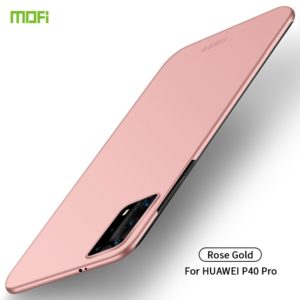 For Huawei P40 Pro MOFI Frosted PC Ultra-thin Hard Case(Rose Gold) (MOFI) (OEM)