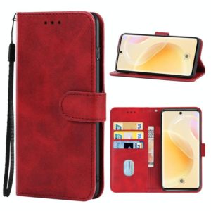 Leather Phone Case For Huawei nova 8(Red) (OEM)