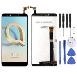 LCD Screen and Digitizer Full Assembly for Alcatel A7 XL A7XL 7071DX 7071(Black) (OEM)