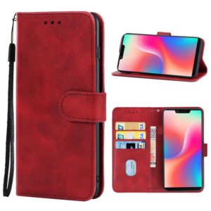 Leather Phone Case For Sharp Aquos S3(Red) (OEM)